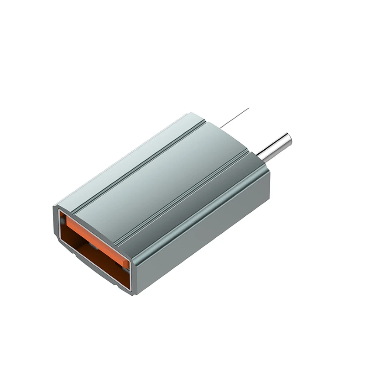 LDNIO LC140 USB-A to USB-C OTG Adapter Fast Transmission Grey - Image 2