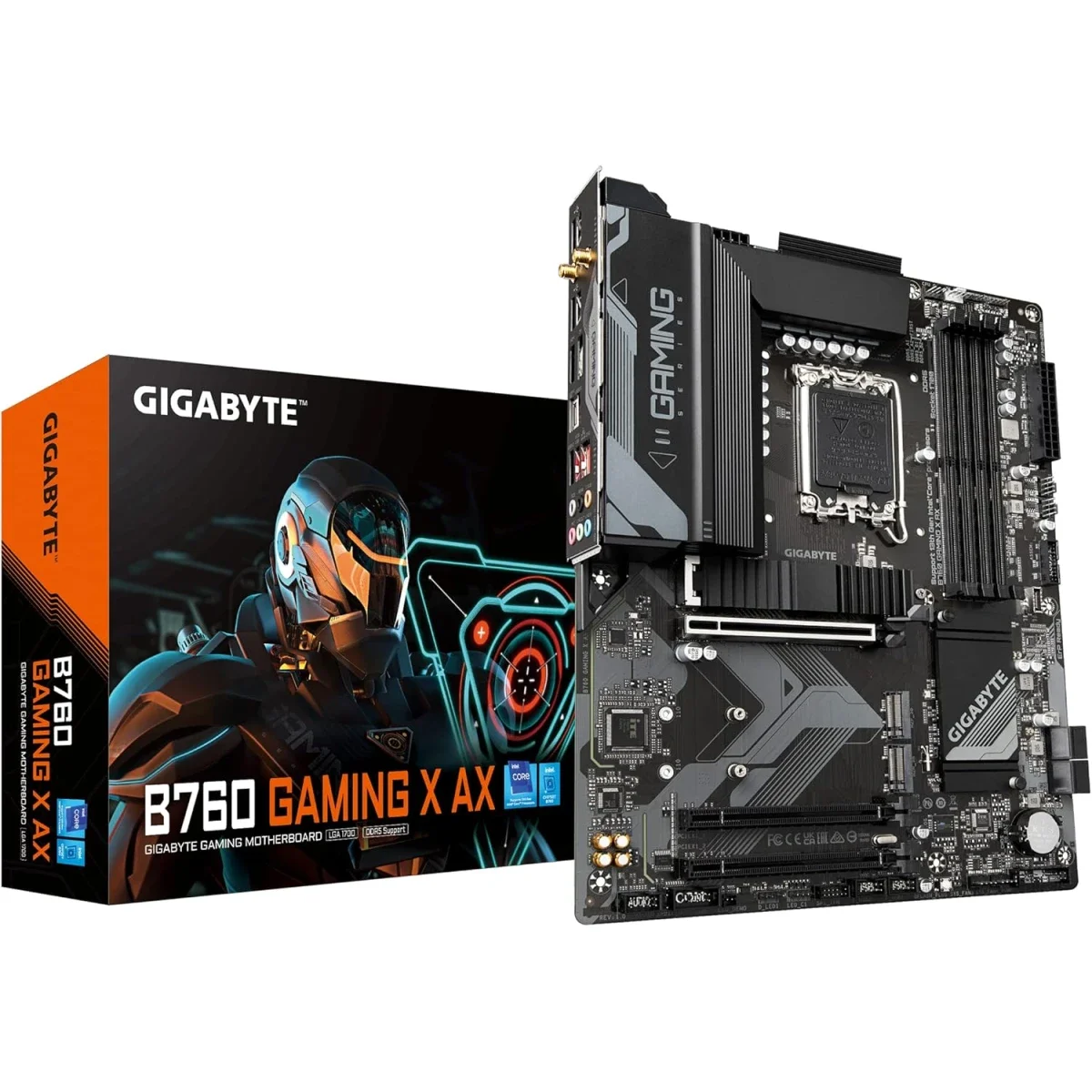 GIGABYTE B760 Gaming X AX Rev 1.0 ATX Motherboard LGA 1700