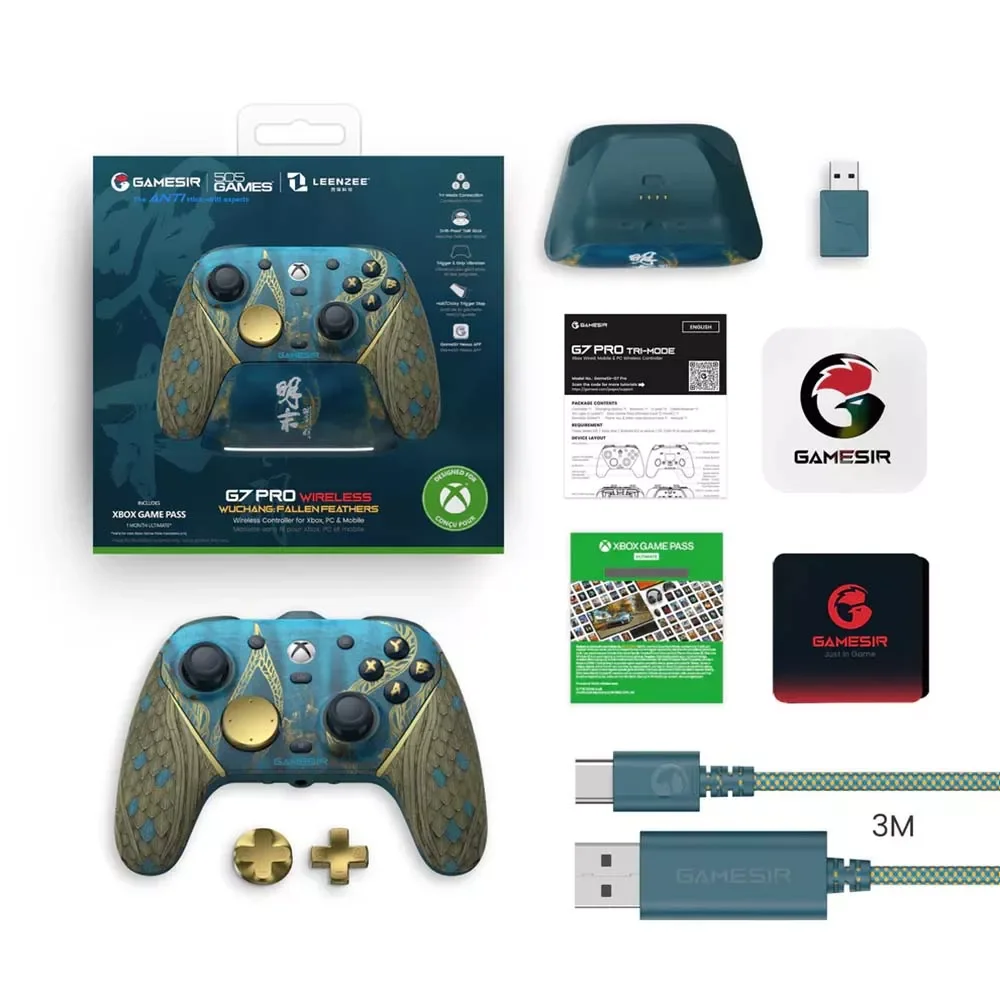 يد تحكم GameSir G7 Pro WUCHANG: Fallen Feathers Edition لاسلكية لأجهزة Xbox والكمبيوتر وAndroid - Image 8