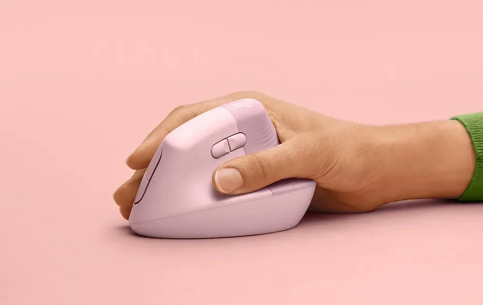 Logitech Lift Vertical Ergonomic Wireless Mouse - Graphite - Thumbnail 6