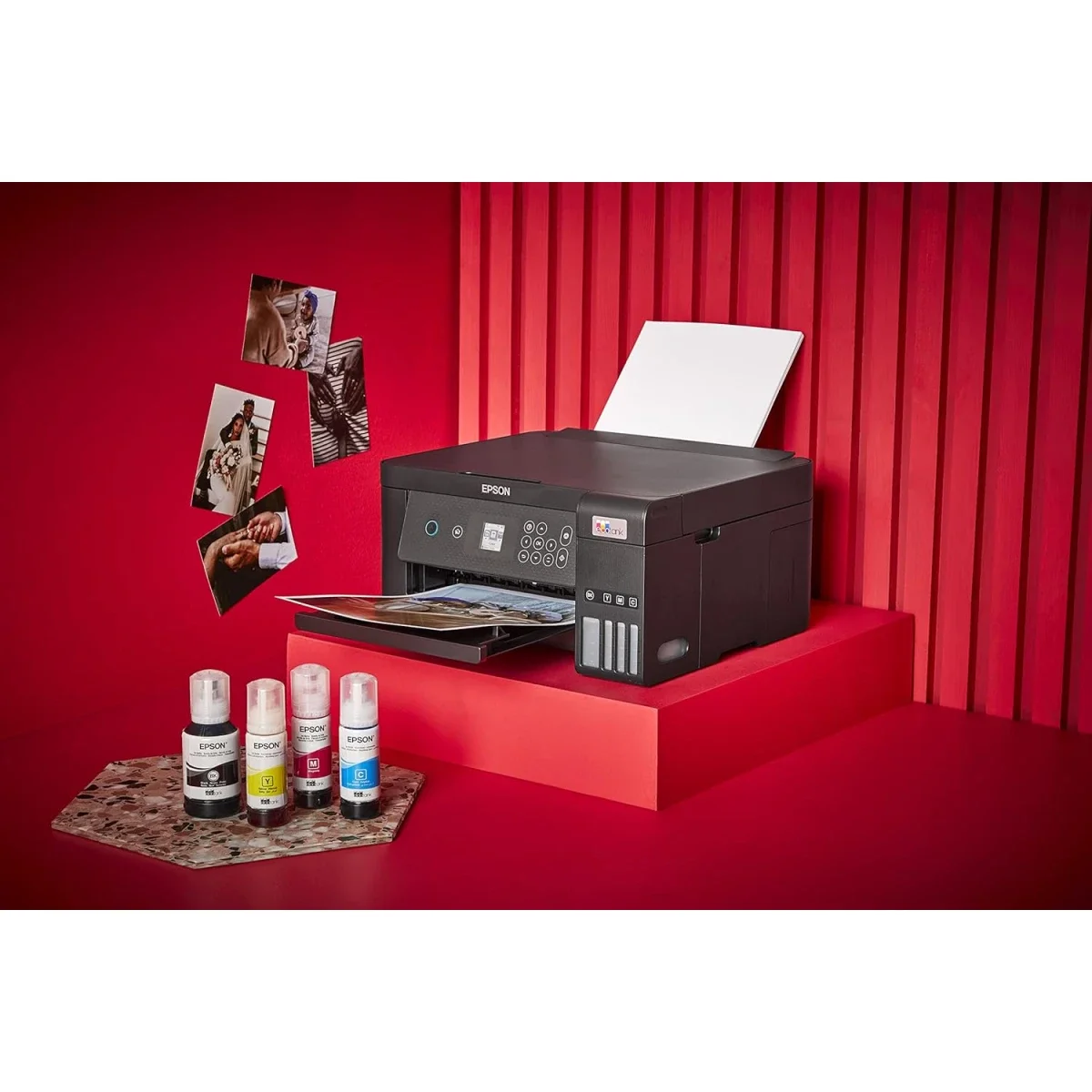 طابعة EPSON EcoTank L4260 متعددة الوظائف بخزان حبر مع Wi‑Fi وطباعة على الوجهين لون أسود - Image 6