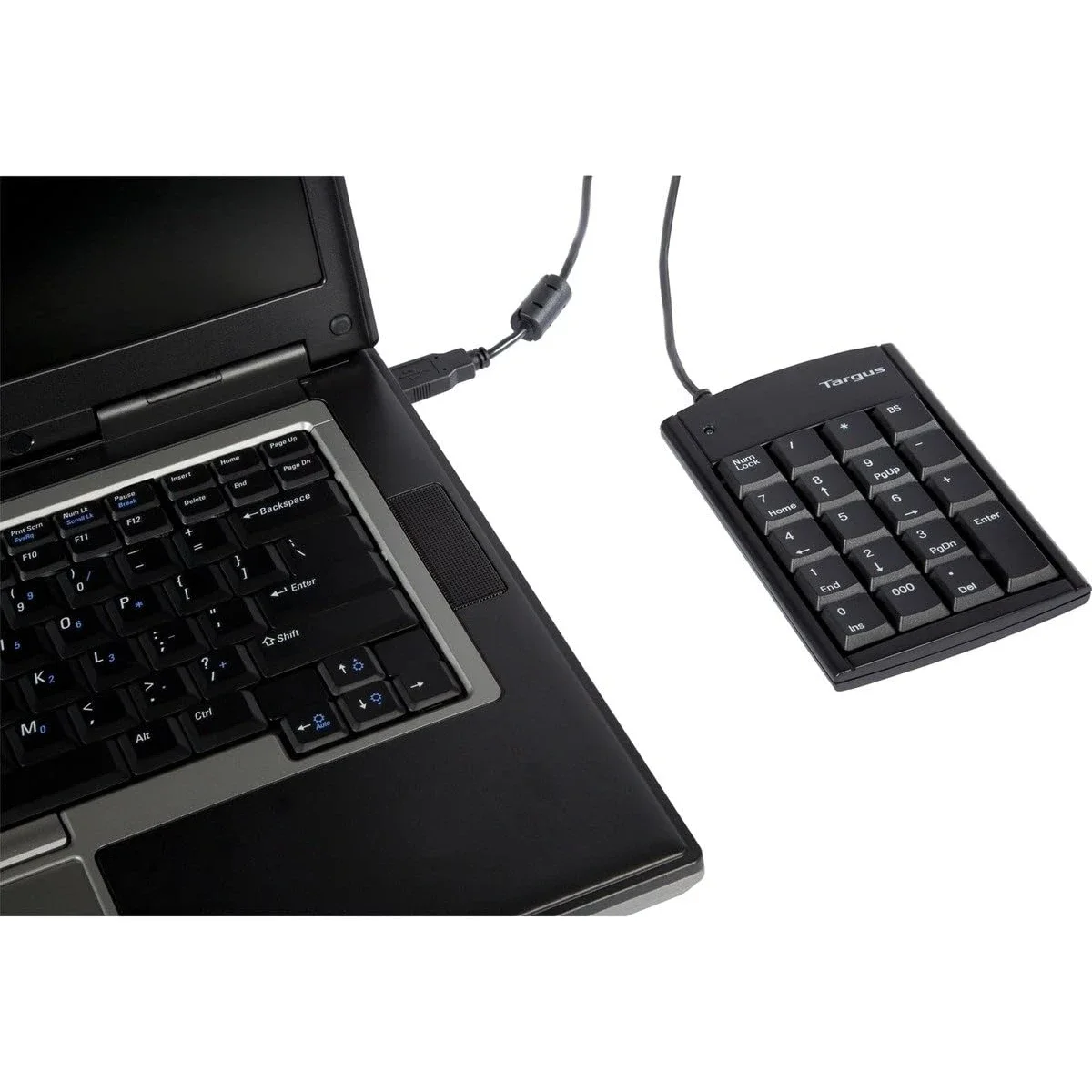لوحة مفاتيح رقمية Targus Ultra Mini USB سلكية بتوصيل فوري - أسود - Thumbnail 4