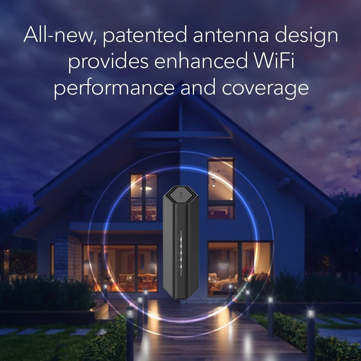 NETGEAR Nighthawk RS100-100APS Dual-Band Wi-Fi 7 Router – Black - Image 3