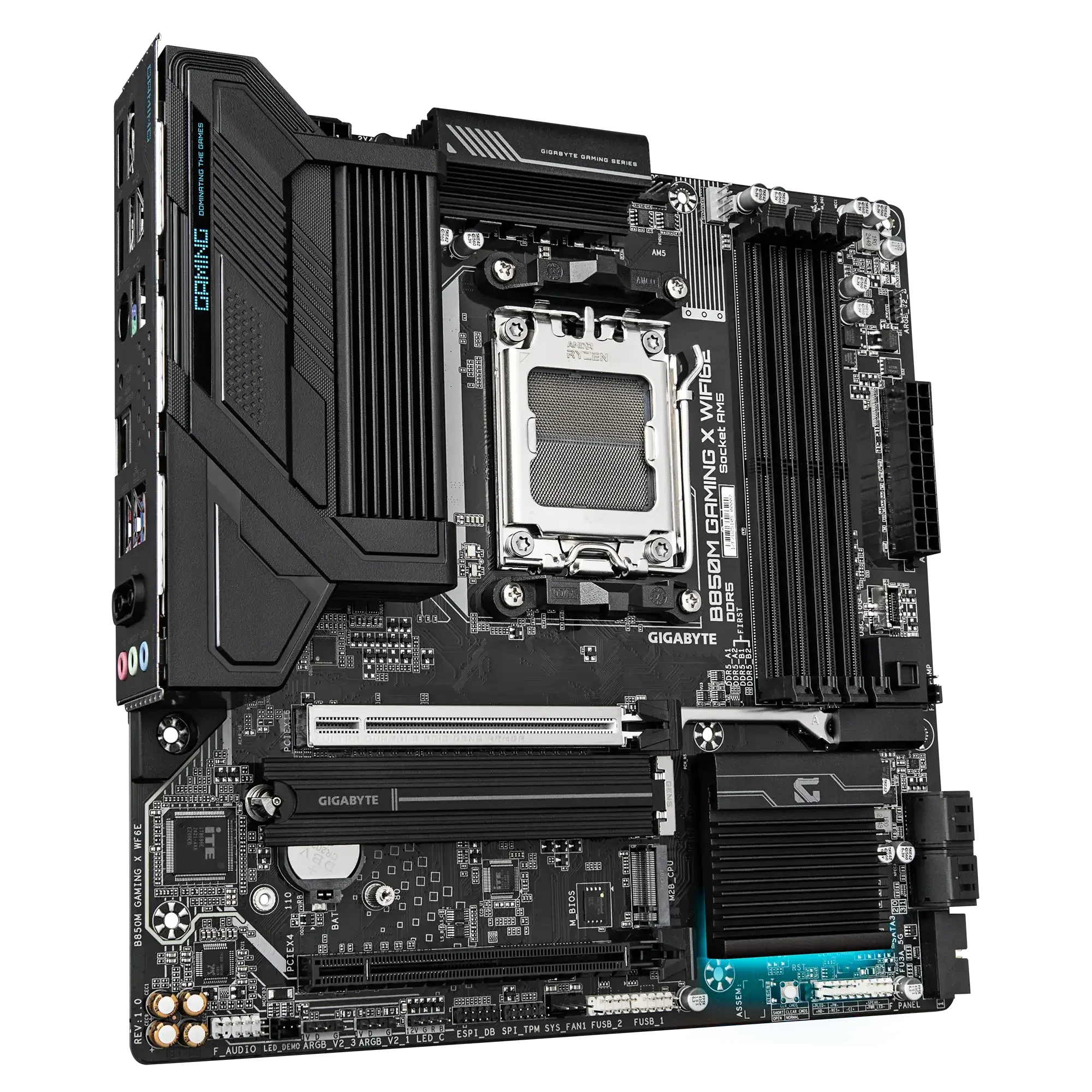 لوحة كمبيوتر GIGABYTE B850M GAMING X WIFI6E DDR5 لمعالجات AMD AM5 - Thumbnail 3