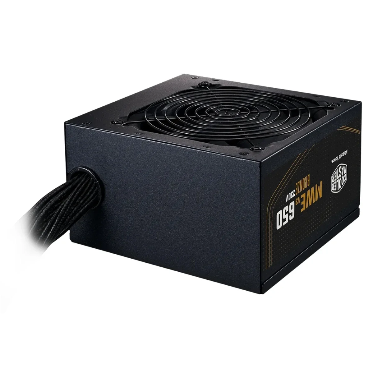 Cooler Master MWE Bronze 650 V3 230V 650W 80 Plus Bronze ATX 3.1 Non-Modular Power Supply - Thumbnail 3