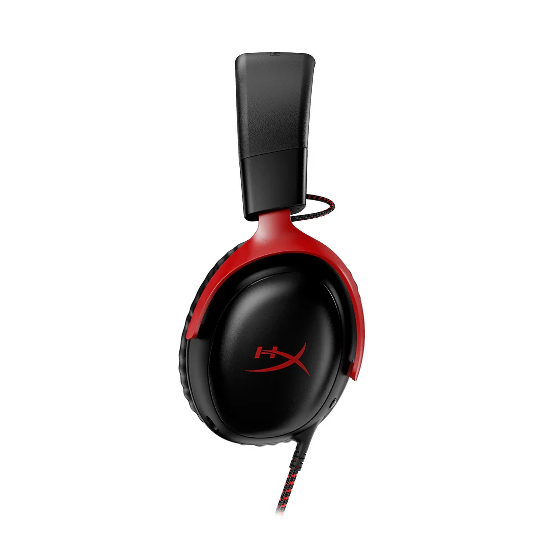 Hyper X Cloud III Wired Gaming Headset - Black/Red - Image 2