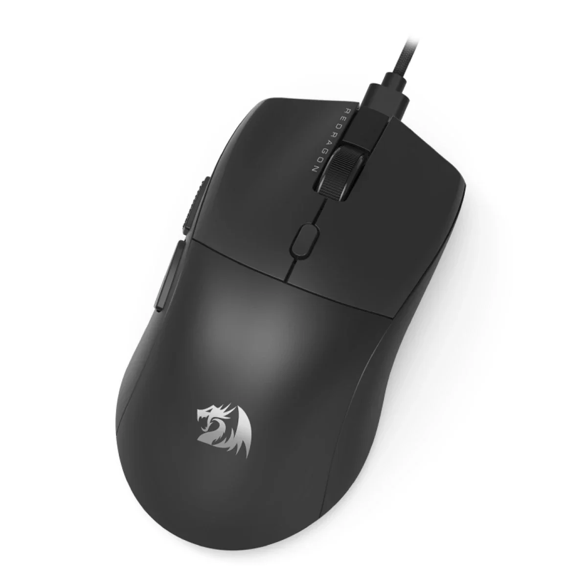 ماوس ألعاب Redragon M815 NEVA خفيف الوزن 44 جم، 8KHz، 26000 DPI، أسود - Thumbnail 8