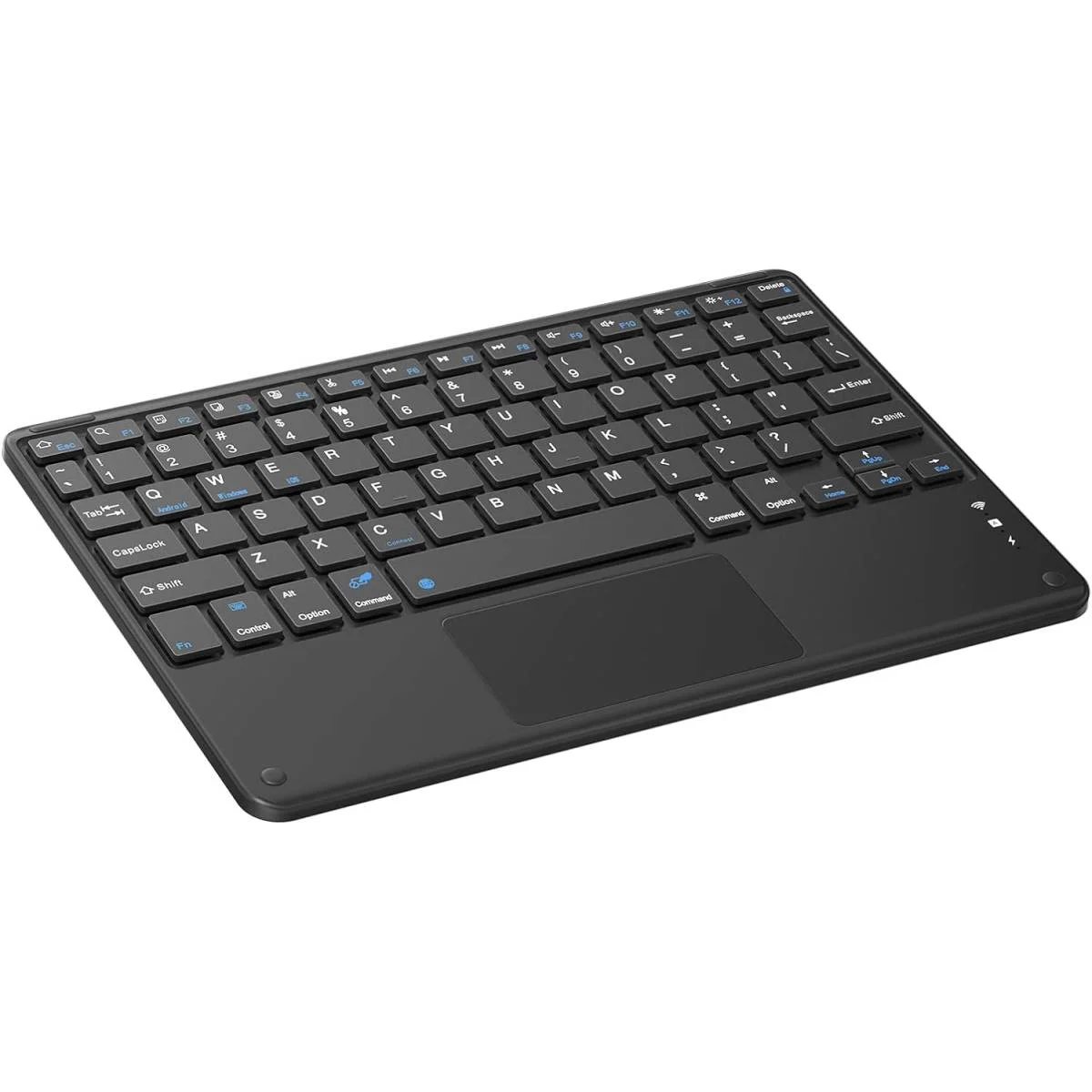 لوحة مفاتيح BlackView K1 بلوتوث مع لوحة لمس وتخطيط QWERTY لأجهزة iOS وAndroid وWindows - Image 2