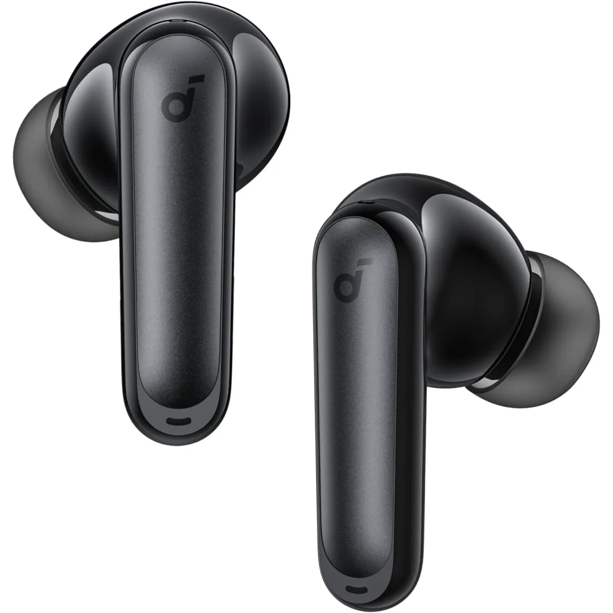 Anker Soundcore P41i Adaptive Noise Cancelling Wireless Earbuds, 12H Playtime, 192H with Case, 6-Mic, IPX5, Black - Thumbnail 2