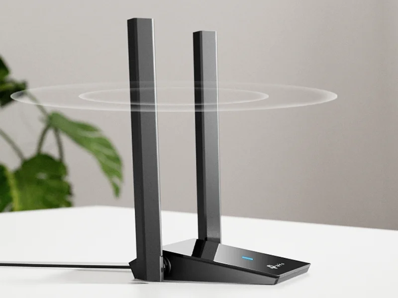جهاز هوائي للانترنت يركب على USB نوع TP-LINK Archer TX20U Plus AX1800 ثنائي النطاق - Image 10