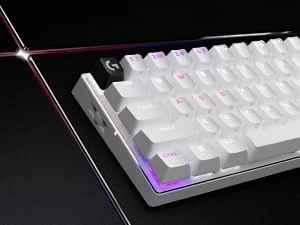 لوحة مفاتيح ألعاب Logitech G PRO X 60 LIGHTSPEED ميكانيكية لاسلكية 60% بمفاتيح GX البصرية اللمسية - أرجواني - Thumbnail 15