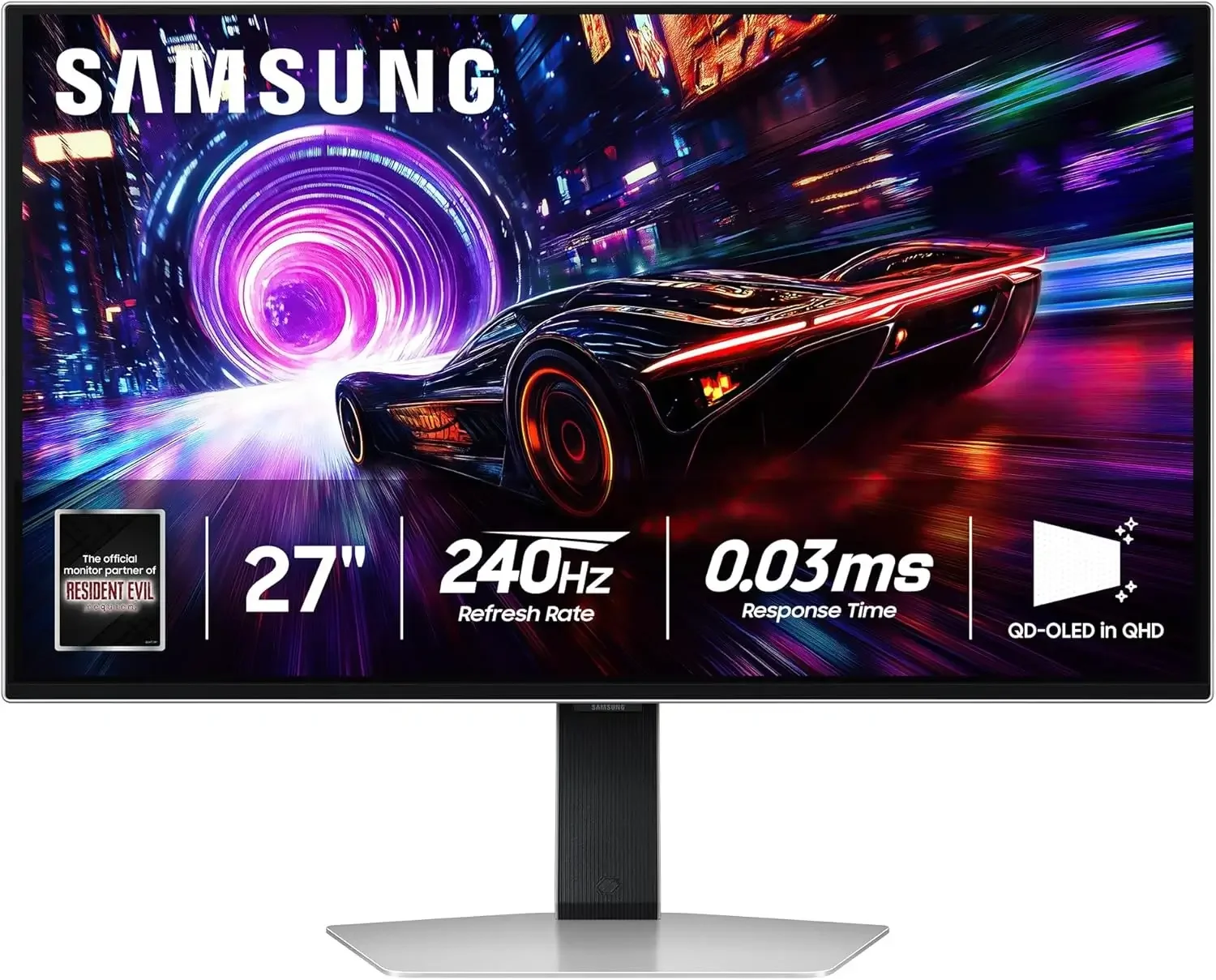 Samsung Odyssey G8 FG810 27-inch QD-OLED 4K 240Hz 0.03ms Gaming Monitor