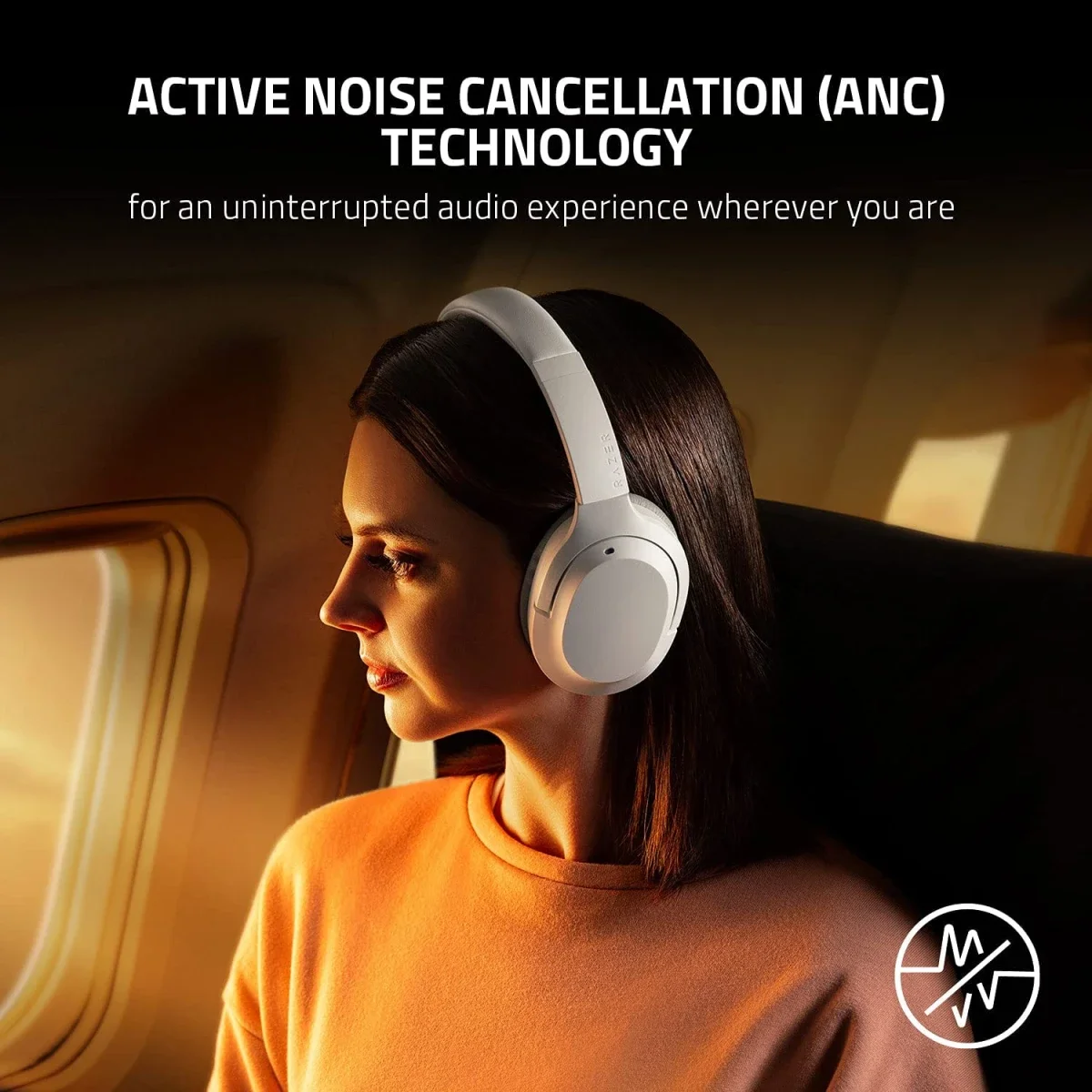 Razer Opus X Quartz Wireless ANC Headset with Bluetooth 5.0, 60ms Low Latency - Pink - Thumbnail 4