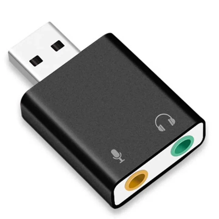 كرت صوت خارجي Trusting SK-06 USB 2.0 إلى منفذي 3.5 مم - Image 2