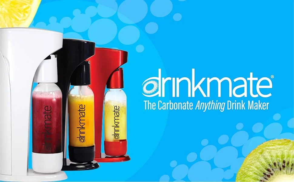 DrinkMate 1.0L Carbonating Bottles White - 1 Pack - Image 2