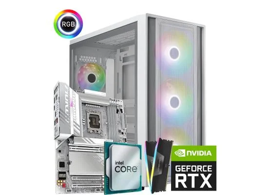 كمبيوتر ألعاب Intel Core Ultra 7 270K مع RTX 5080 16GB وذاكرة 32GB وSSD 1TB - Image 2