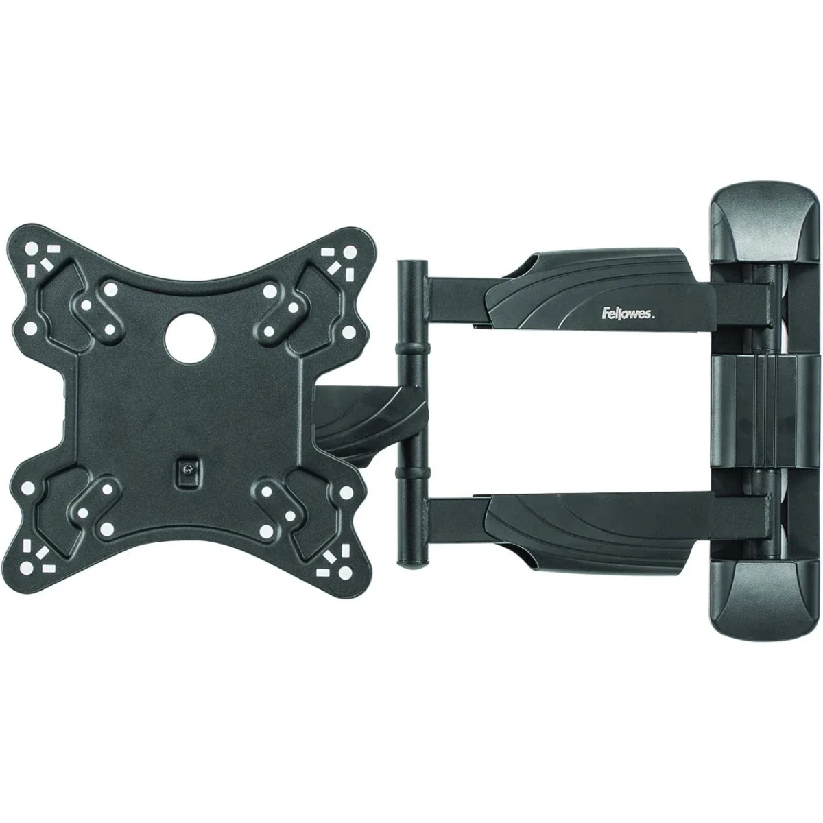 Fellowes Full Motion TV Wall Mount for Up to 55-Inch Monitors, 360° Rotation, Black - Thumbnail 3