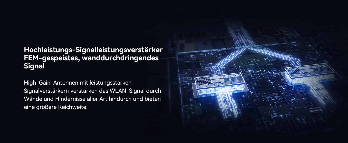 راوتر HUAWEI WiFi BE3 ثنائي النطاق Wi‑Fi 7 BE3600 بسرعة 3.6 Gbps مع 1x2.5GE و3xGE - Thumbnail 12