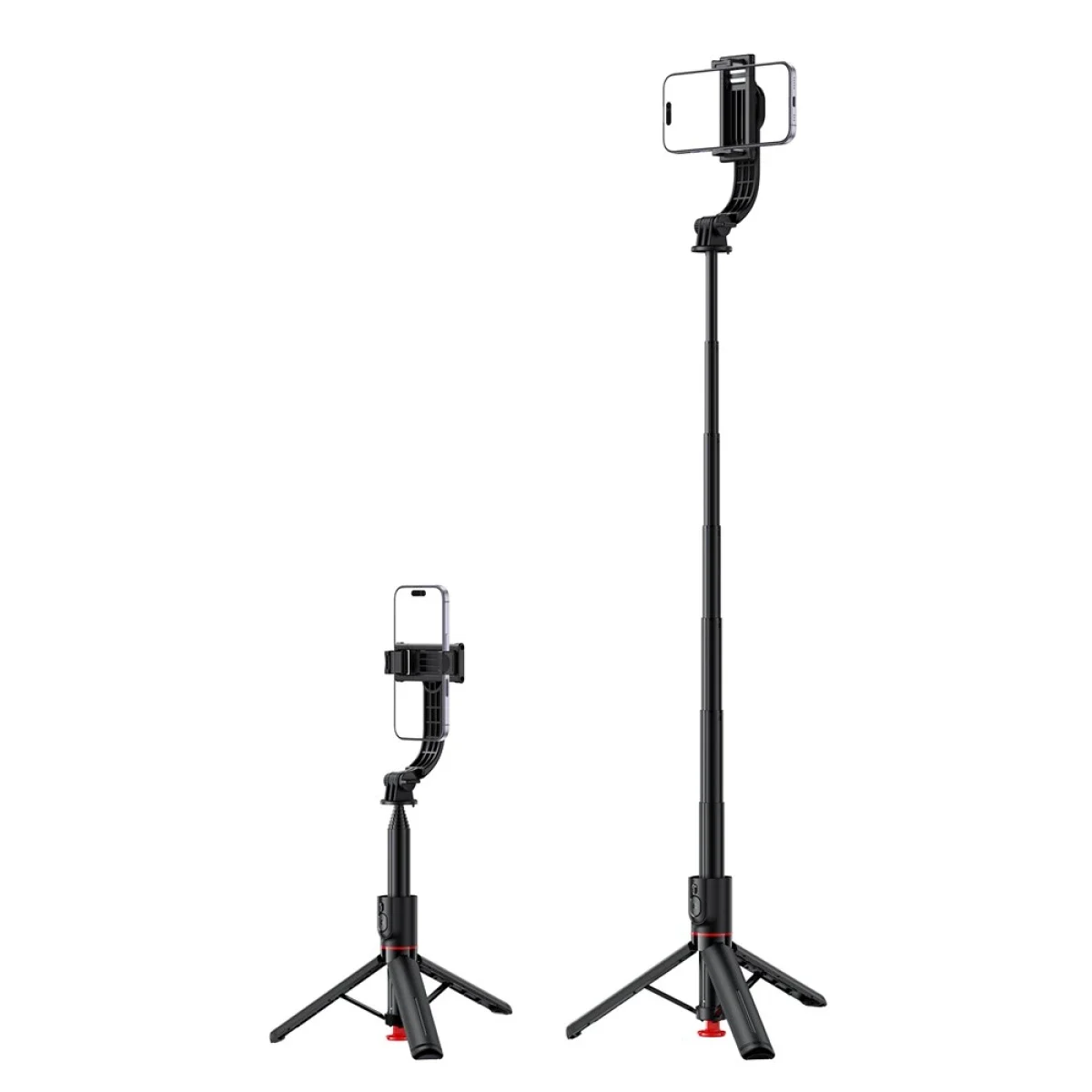 ACEFAST E42 Bluetooth Selfie Stick with Auto-Open Tripod Stand and Remote Control - Black - Thumbnail 4