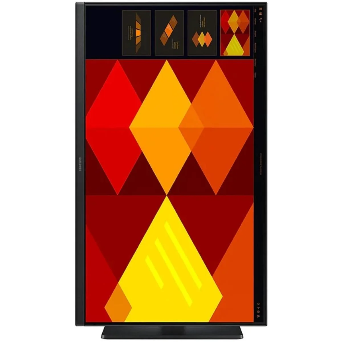 شاشة Samsung S4 Essential (D402) مسطحة 24 إنش FHD IPS، 100 هرتز، 5 مللي ثانية مع حامل مريح - Thumbnail 2