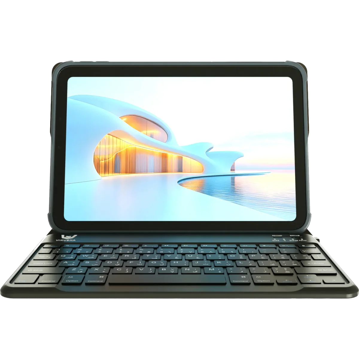 تابلت VIKUSHA V-Z4 بشاشة HD 10.1 إنش وذاكرة 8GB وسعة 128GB أزرق - Image 2