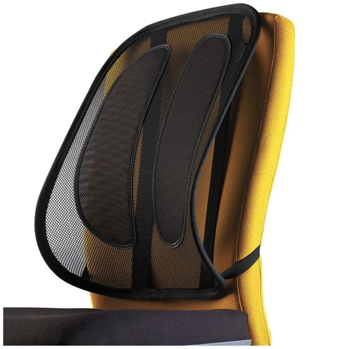 دعامة ظهر شبكية Fellowes Office Suites بتثبيت Tri-Tensioning، أسود - Image 3