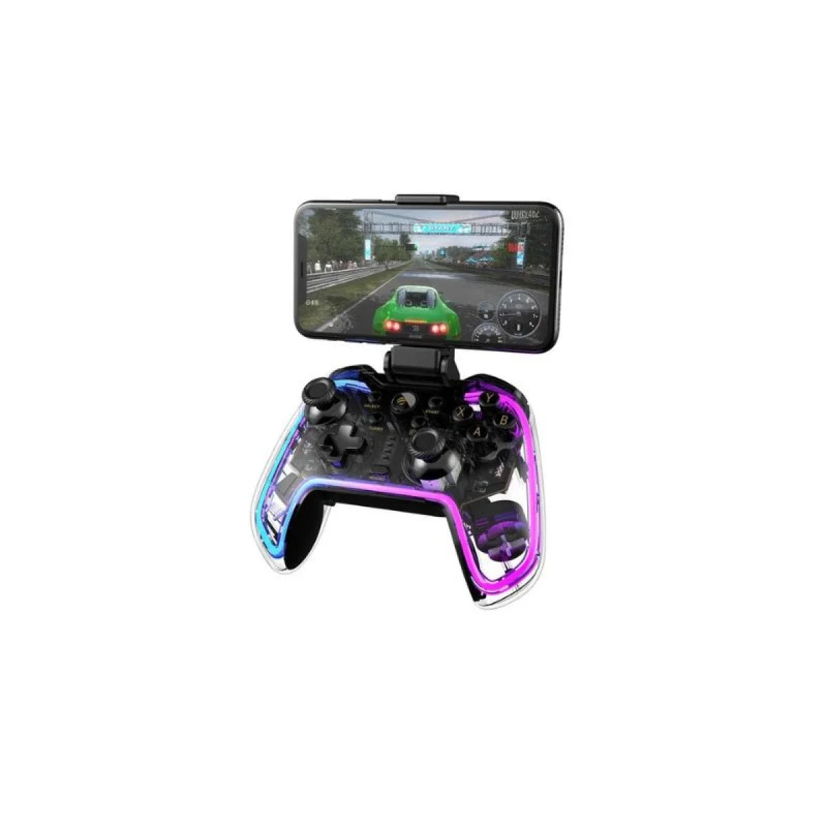 HAVIT G158BT Pro Wireless Bluetooth Game Controller, White - Thumbnail 2