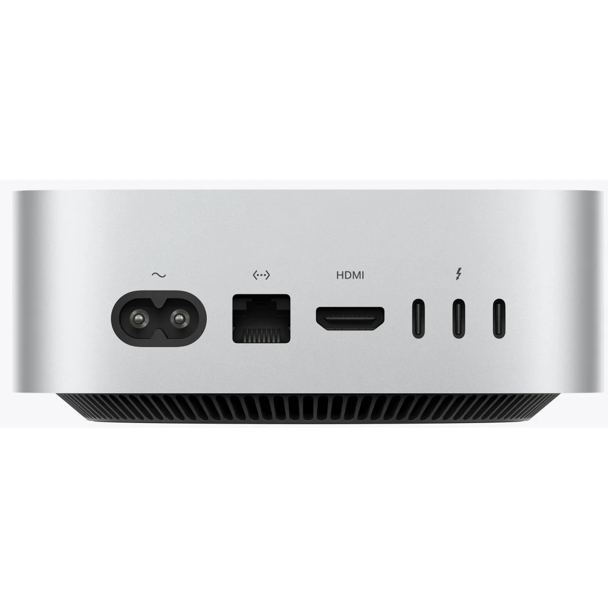 كمبيوتر مكتبي Apple Mac mini M6 بمعالج 12 نواة ورسوميات 12 نواة، رام 16GB وSSD 512GB، حتى 60 هرتز - فضي - Thumbnail 3