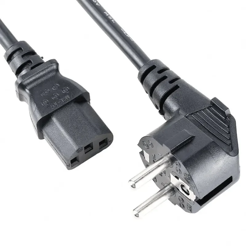 كيبل كهرباء كمبيوتر HAING HI-1037-EPC من قابس أوروبي ثنائي السن إلى IEC C13 بطول 1.5 متر - Image 4