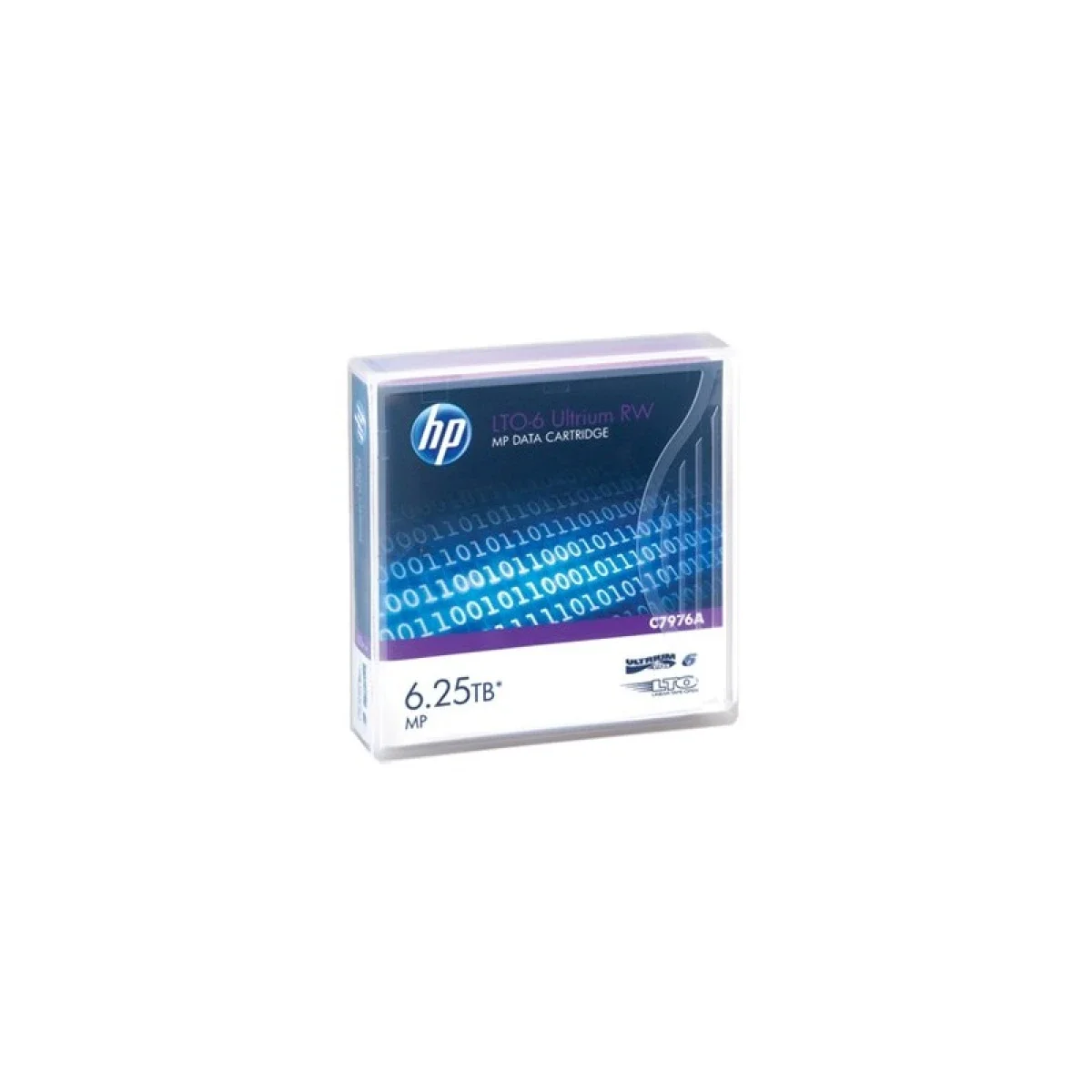 خرطوشة شريط Ultrium LTO-6 من Hewlett Packard Enterprise C7976A بسعة 6.25TB