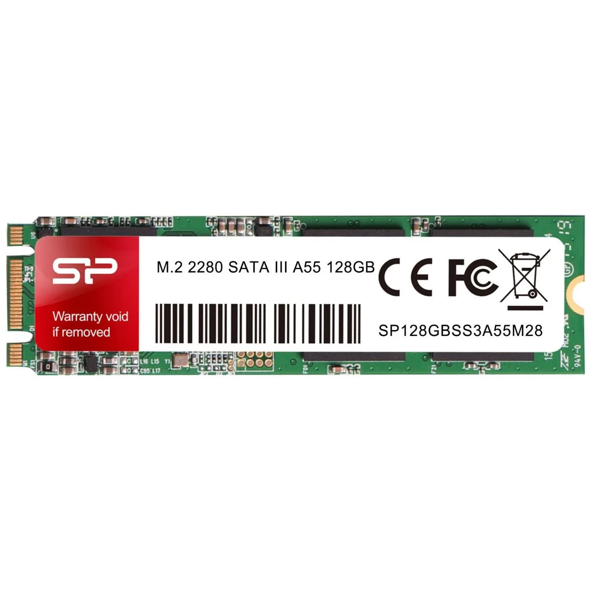 قرص SSD Silicon Power A55 سعة 512GB نوع M.2 NGFF 2280 (3SPPS512A558-5)