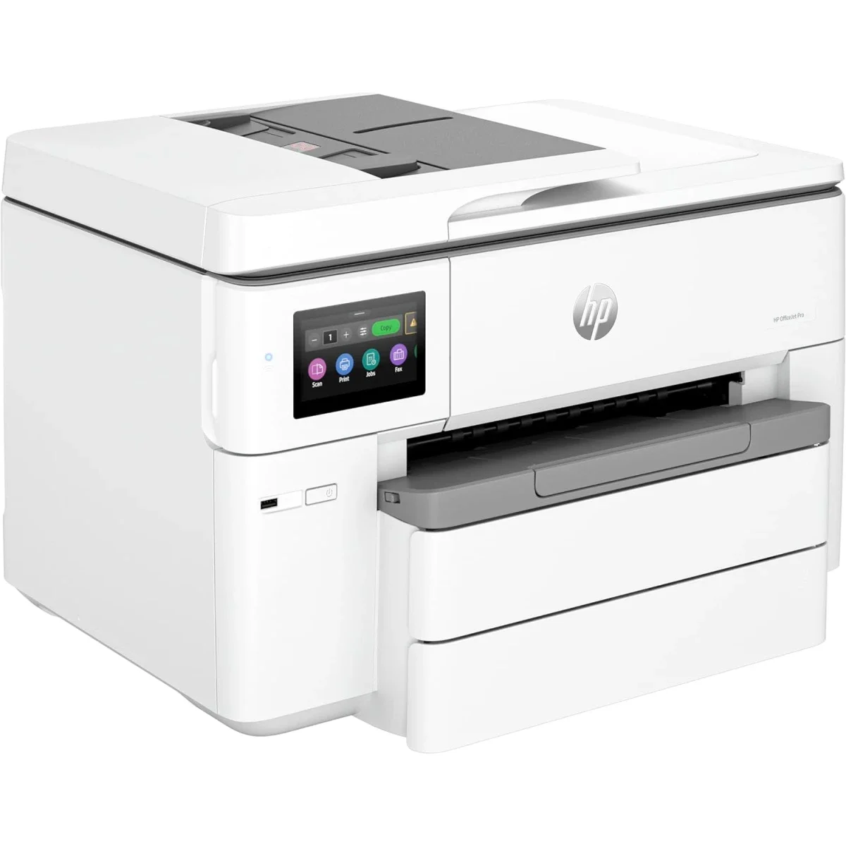 طابعة HP OfficeJet Pro 9730 الكل في واحد A3 ملونة نافثة للحبر مع اتصال لاسلكي وADF وطباعة على الوجهين - Thumbnail 2