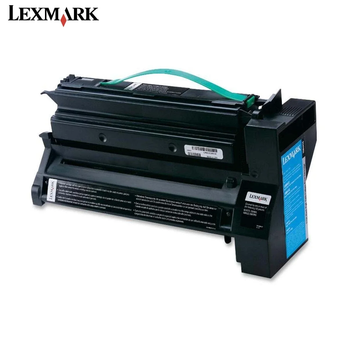 خرطوشة تونر Lexmark C500 أصلية سماوي، 3000 صفحة