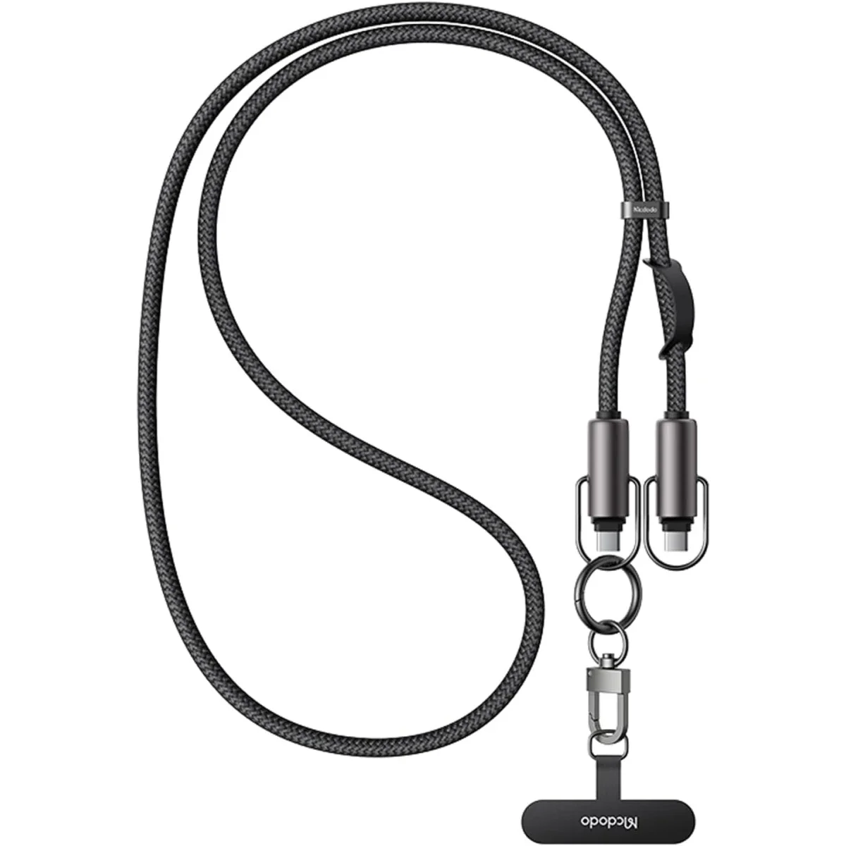 سلك Mcdodo CA-6830 USB-C إلى USB-C بقدرة 60W وشحن سريع PD بطول 1.2 متر أسود - Image 2