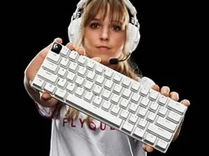 لوحة مفاتيح ألعاب Logitech G PRO X 60 LIGHTSPEED ميكانيكية لاسلكية 60% بمفاتيح GX البصرية اللمسية - أرجواني - Thumbnail 14