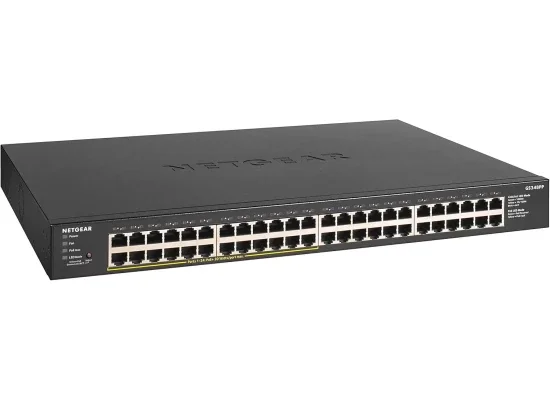 سويتش NETGEAR GS348PP غير مُدار جيجابت PoE+ بـ 48 منفذ وقدرة 380 واط - Image 7