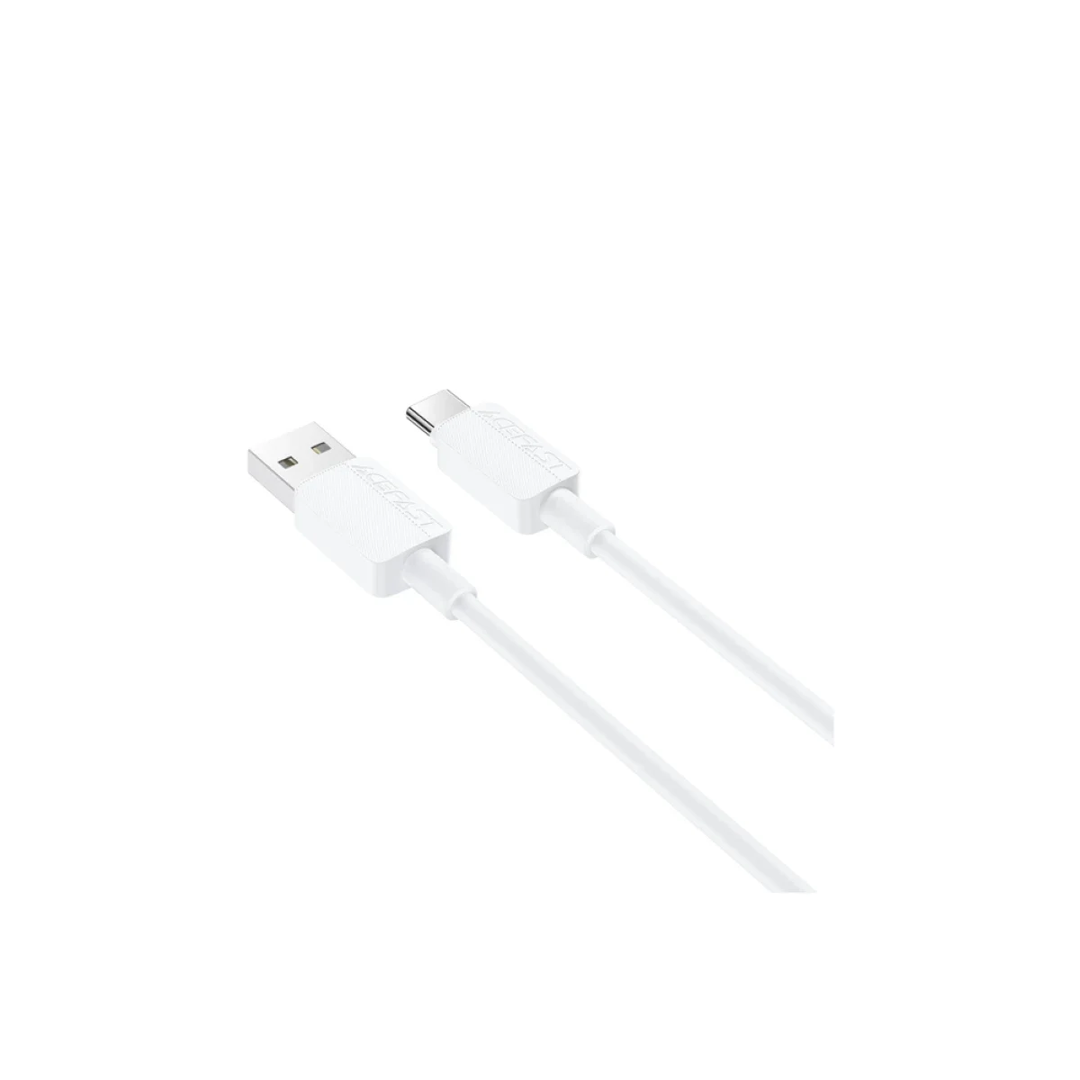 ACEFAST C26-04 18W USB-A to USB-C PVC Charging and Data Cable – White - Image 3