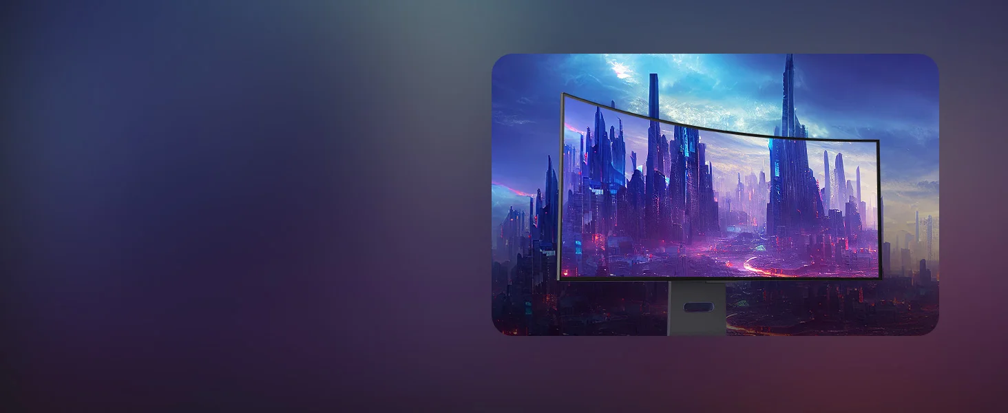 شاشة ألعاب LG 34GS95QE-B UltraGear OLED منحنية 34 إنش WQHD 240 هرتز - Thumbnail 10