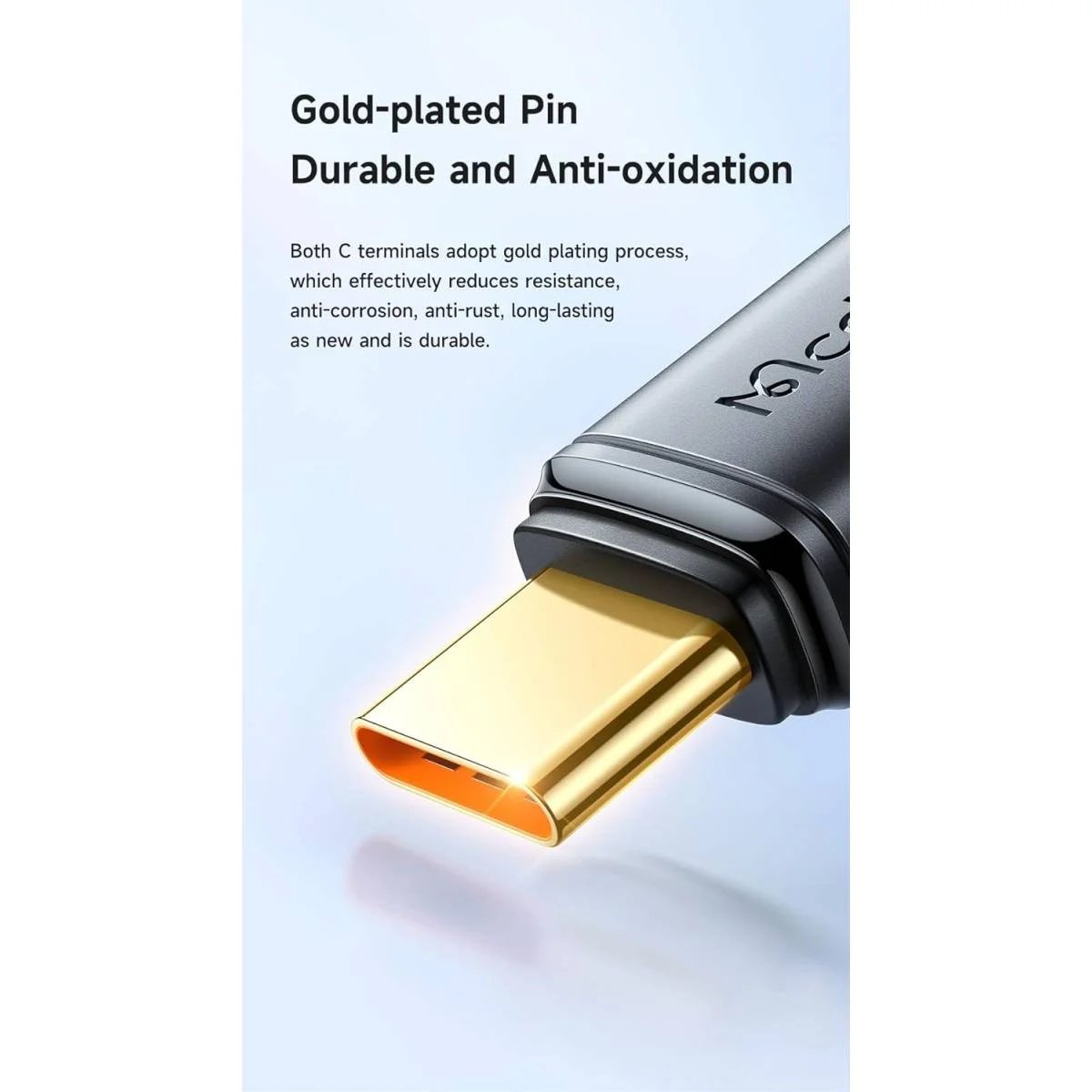 كيبل Mcdodo CA-5642 USB-C إلى USB-C للشحن ونقل البيانات 60W بطول 3 متر - Image 2