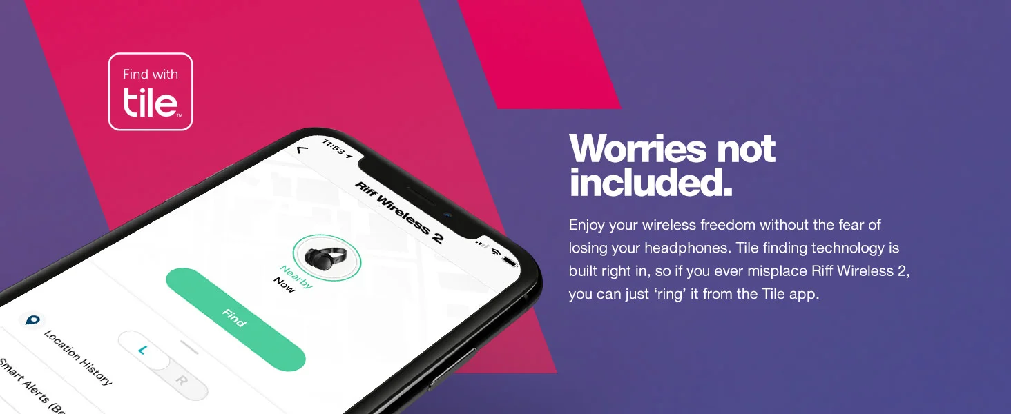 Skullcandy Riff 2 Wireless On-Ear Bluetooth Headphones, 34-Hour Battery, True Black - Thumbnail 10