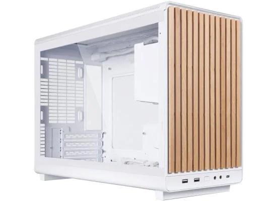 LIAN LI A3-mATX Wood Edition White Mini-Tower Gaming Case with USB 3.1 Type-C - Image 4