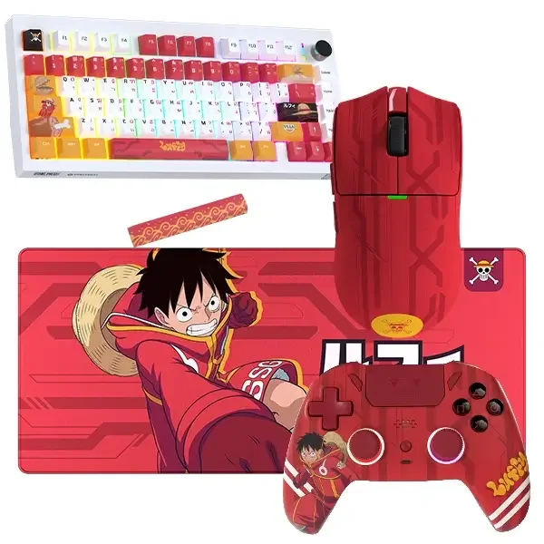 طقم إكسسوارات ألعاب Fantech Luffy Edition