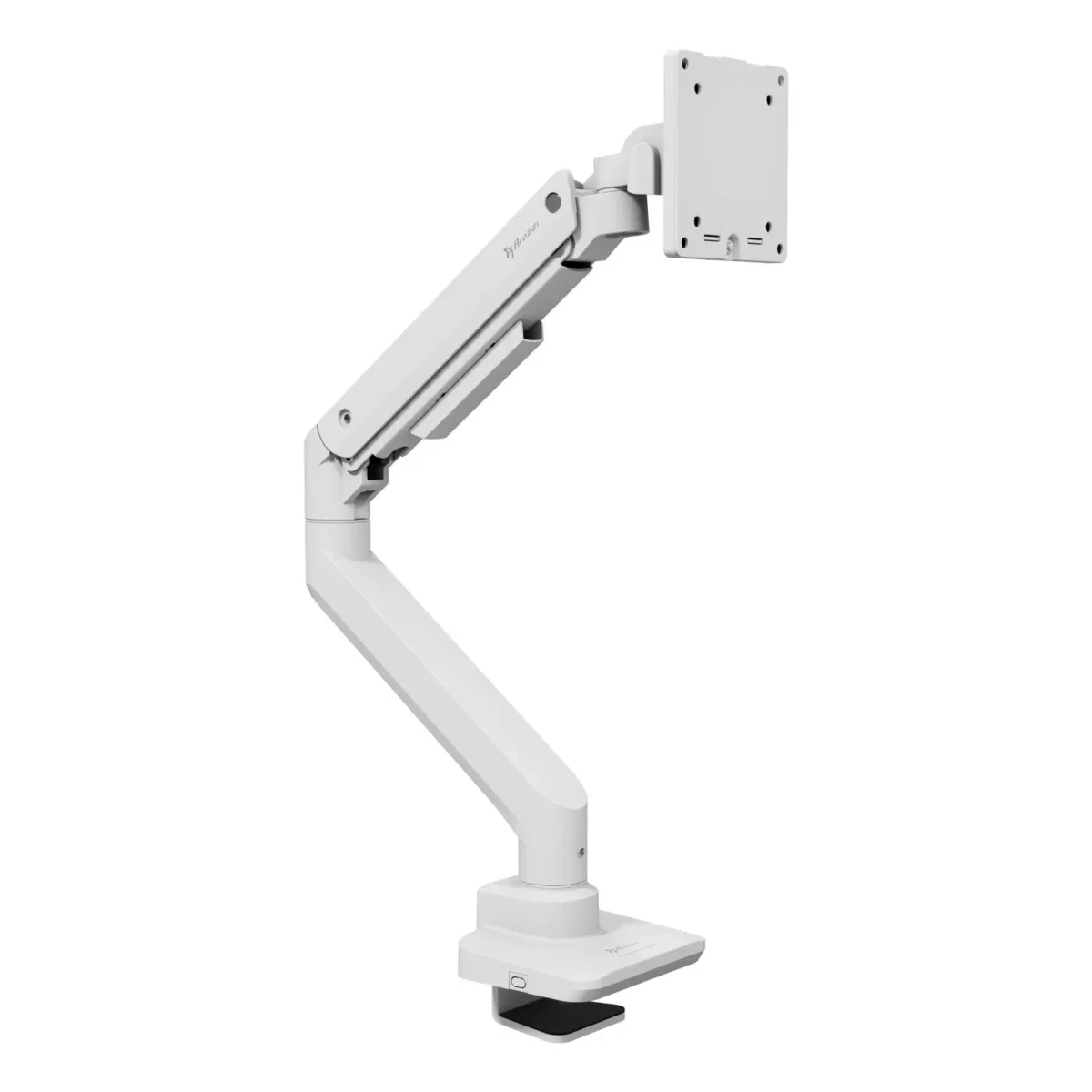 Arozzi Alzare Neo Pro Heavy-Duty Gas Spring Monitor Arm, White, Supports up to 20kg - Image 6