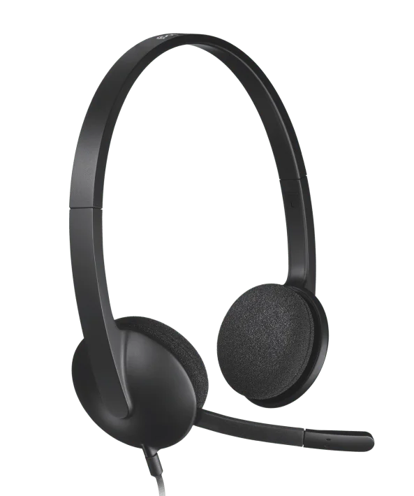 سماعة رأس Logitech H340 ستيريو سلكية USB مع ميكروفون عازل للضوضاء - Thumbnail 6