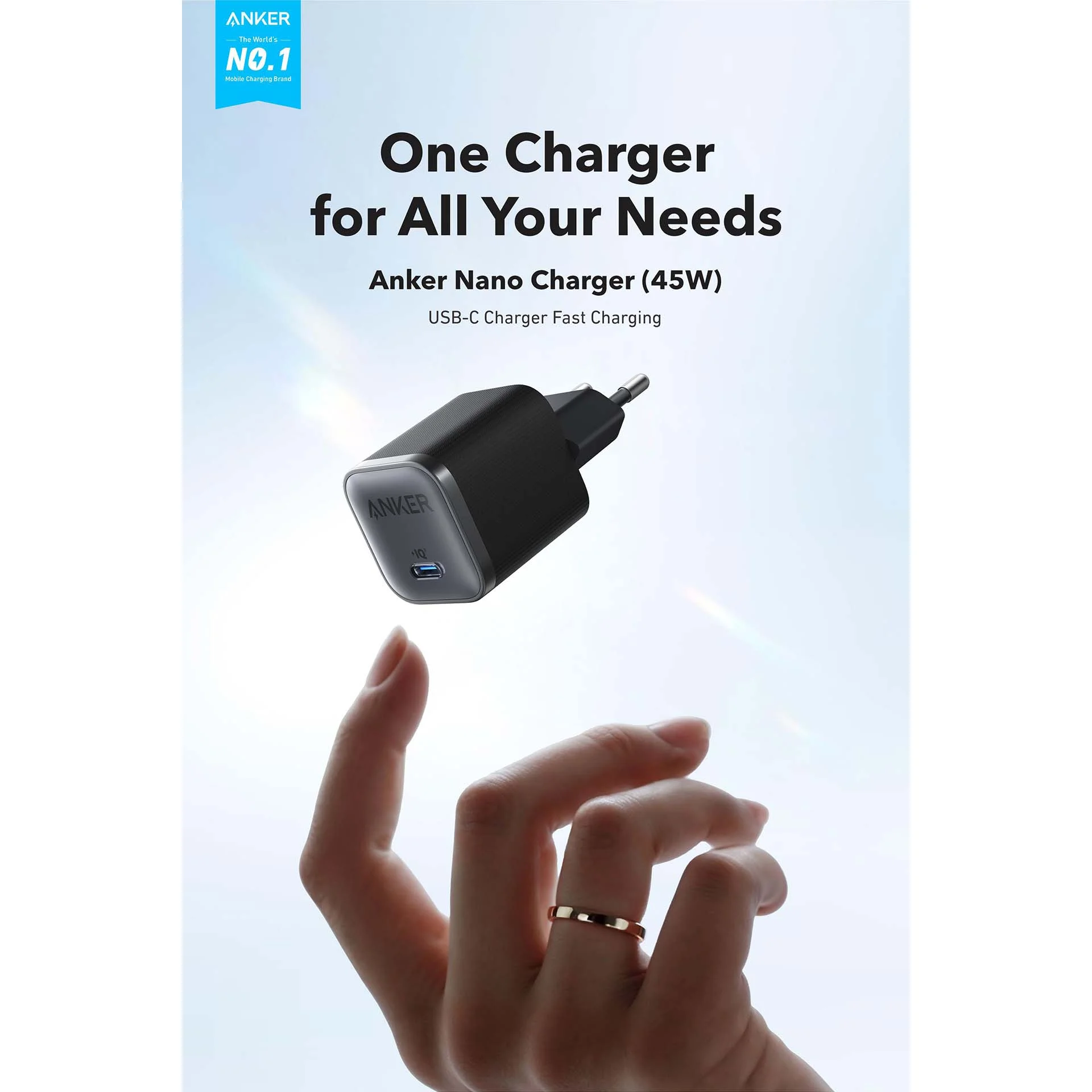 Anker Nano A2692L11 45W GaN USB-C PD Wall Charger - Image 4