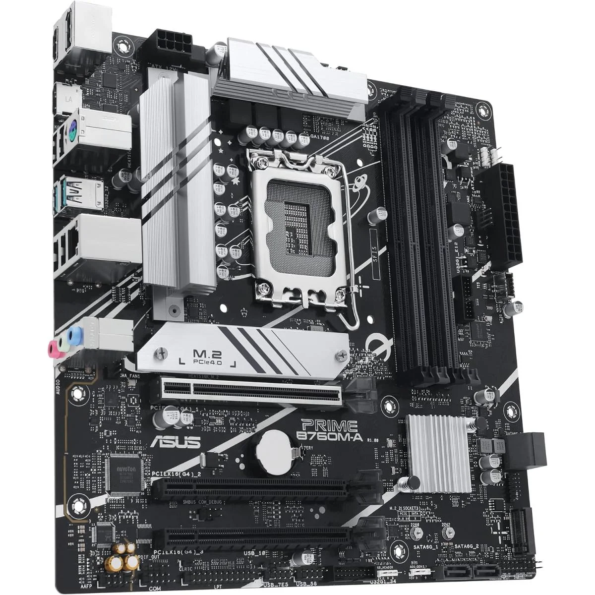 Asus PRIME B760M-A-CSM B760 mATX DDR5 LGA 1700 Motherboard - Image 2