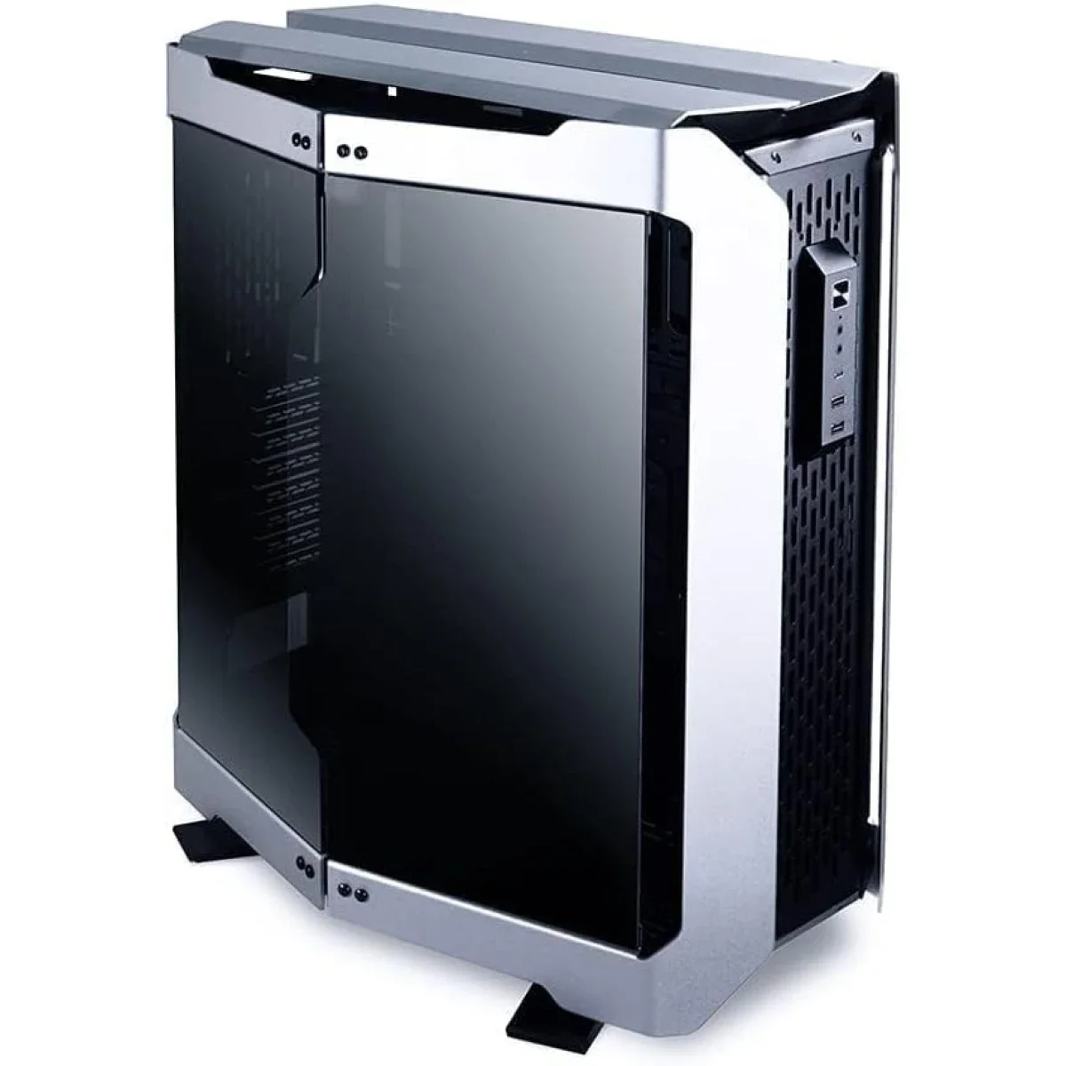 LIAN LI Odyssey X TR-01A Full Tower Gaming PC Case Tempered Glass Aluminum Silver - Image 5