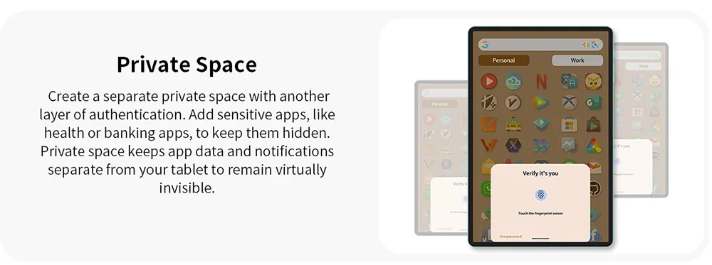 TECLAST P30T (2025) 10.1-Inch IPS 90Hz Android 14 Wi-Fi Tablet, 128GB, 4GB RAM, Grey - Thumbnail 17