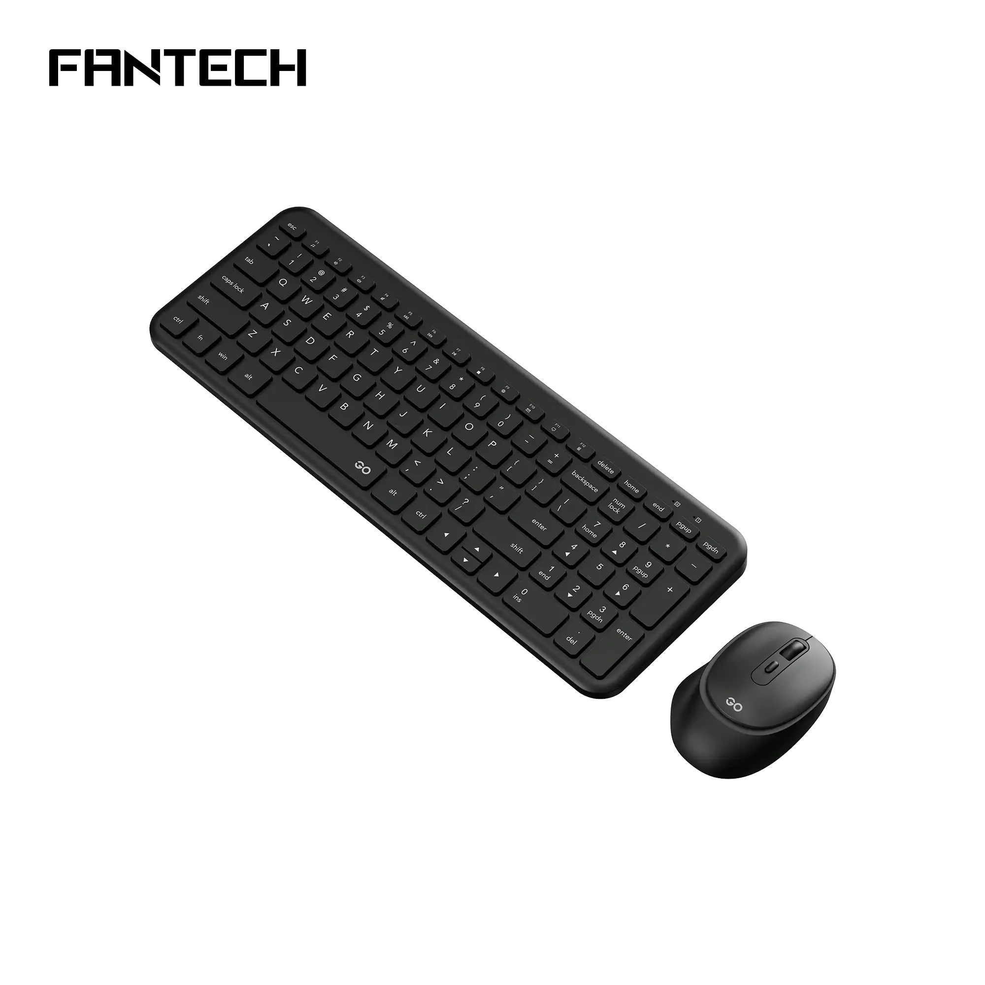 Fantech WK901 GO Wireless Keyboard and Mouse Combo - Thumbnail 2