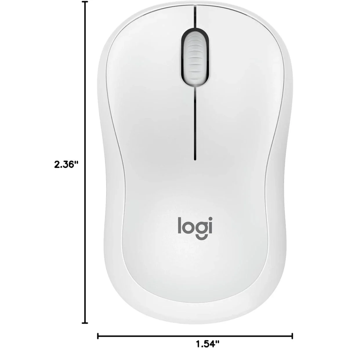 Logitech M240 Silent Bluetooth Wireless Mouse - Off White - Thumbnail 8
